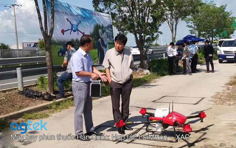 Máy bay phun thuốc Hàn Quốc LS Mtron - XAG